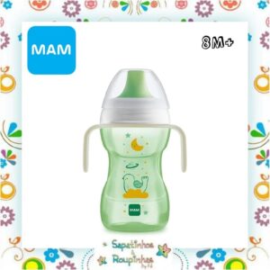 MAM - Copo Fun To Drink Night Neutro 270ml 8M+ - Imagem 4