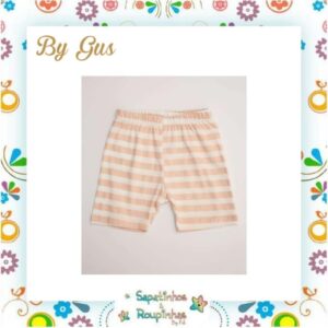 Bygus - Conjunto Infantil Bebê Listrado Pompom - Imagem 4