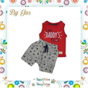 Bygus - Conjunto Infantil Iam Daddys Pilot - Imagem 4