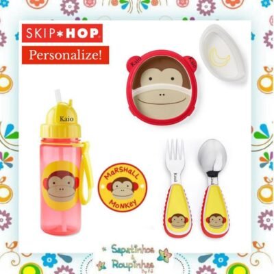 Skip Hop - Kit Macaco com gravação a laser