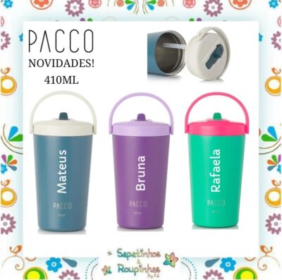 Pacco - Copo Térmico SuperCup Mini 410ml com gravação a laser