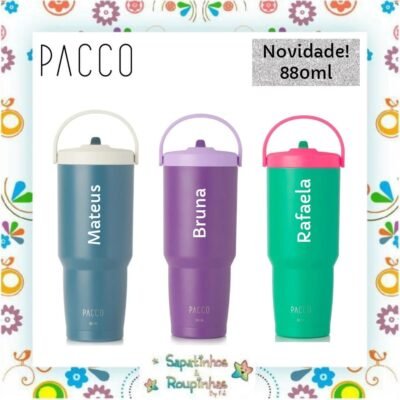 Pacco - Copo Térmico SuperCup Mini 880ml com gravação a laser