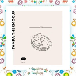 Tampa Thermo Cup Flip. Acessório de reposição para O Thermocup e Happycup - Imagem 5