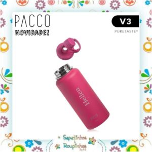 Pacco - Garrafa Térmica Hydra V3 Puretaste Fúcsia com gravação a laser - Imagem 10