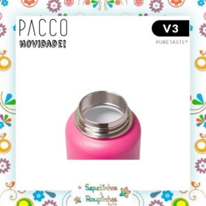 Pacco - Garrafa Térmica Hydra V3 Puretaste Fúcsia com gravação a laser - Imagem 12