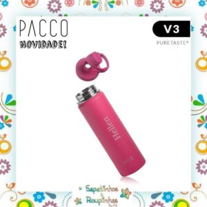 Pacco - Garrafa Térmica Hydra V3 Puretaste Fúcsia com gravação a laser - Imagem 3