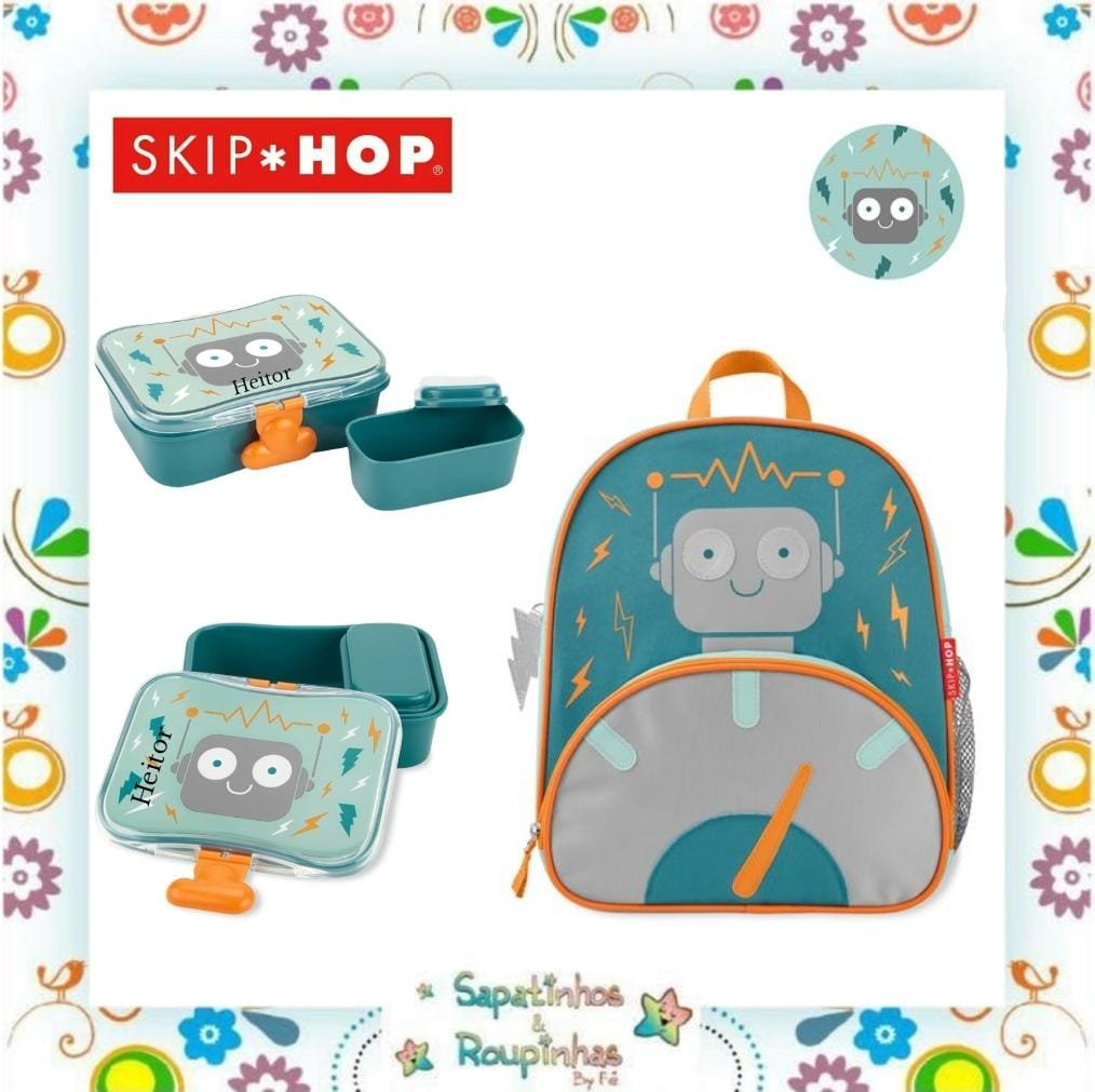 Skip Hop - Kit Robô com gravação a laser