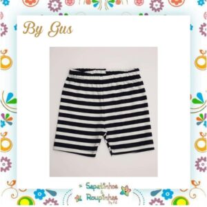 Bygus - Conjunto Infantil Bebê Listrado Pompom - Imagem 7