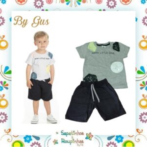 Bygus - Conjunto Infantil Happy Little Dude
