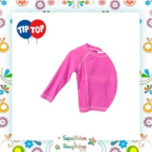 TipTop - Camiseta Infantil de Praia Pink - Imagem 3