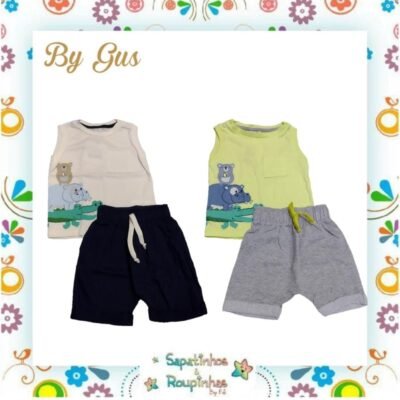 Bygus - Conjunto Infantil Animaizinhos
