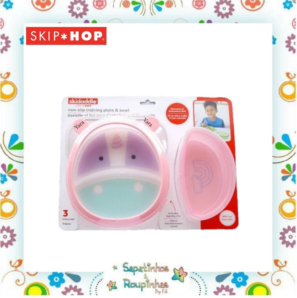 Skip Hop - Kit Zoo Unicórnio com gravação a laser - Imagem 5