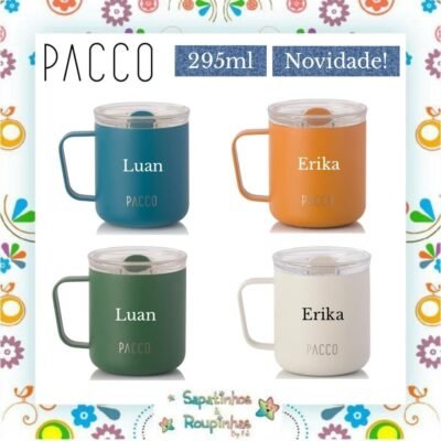 Pacco - Caneca Fokus 295ml com gravação a laser