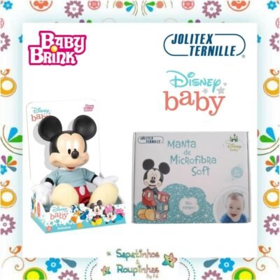 Baby Brink/Jolitex Ternille - Kit Mickey Mouse