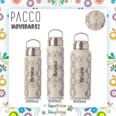 Pacco - Garrafa Térmica Hydra Trust White Snake