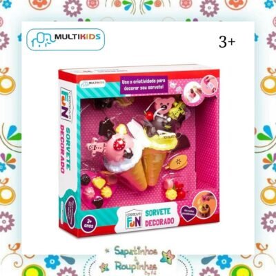 Multikids - Creative Fun Sorvetes Decorados 3+