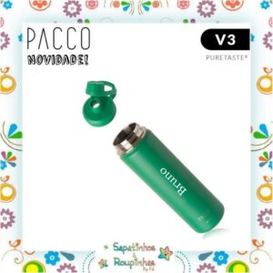 Pacco - Garrafa Térmica Hydra V3 Puretaste Grass com gravação a laser - Imagem 3