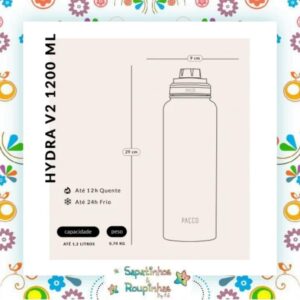 Pacco - Kit Garrafa Térmica e Capa G Alta com gravação a laser - Imagem 13