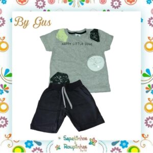 Bygus - Conjunto Infantil Happy Little Dude - Imagem 6