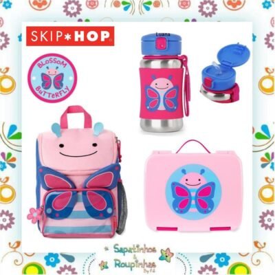 Skip hop - Kit Zoo Borboleta com gravação a laser 