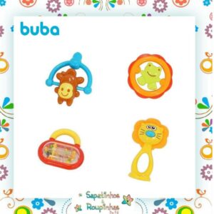 Buba - Kit Tapete Animal Party e Conjunto de chocalhos baby - Imagem 3