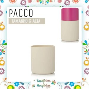 Pacco - Kit Garrafa Térmica White Snake Branca 950ml e Capa G alta Creme com gravação a laser - Imagem 5