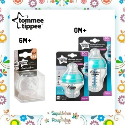 Tommee Tippee - Kit Mamadeiras e Bicos