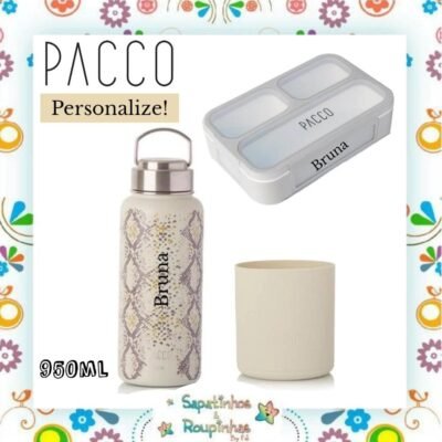 Pacco - Kit White Snake com gravação a laser