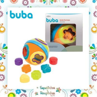 Buba - Bola Formas de encaixe +6M