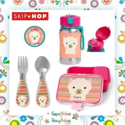 Skip Hop - Kit Lhama com gravação a laser