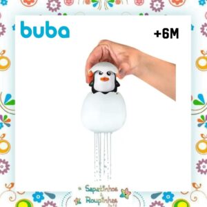 Buba - Brinquedo de Banho Chuveirinho Pinguim +6M - Imagem 3