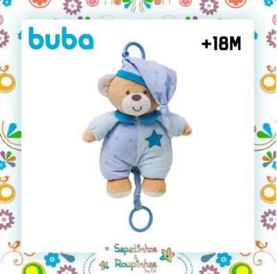 Buba - Ursinho Musical Estrelinha azul +18M