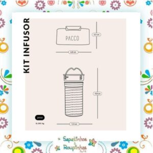 Pacco - Kit Turquesa com gravação a laser - Imagem 10