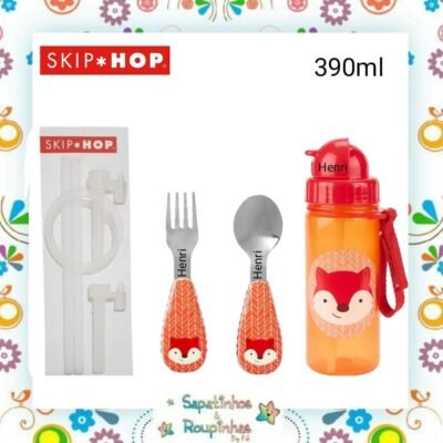 Skip hop - Kit Raposa com gravação a laser