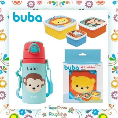 Buba - Kit Zoo com gravação a laser