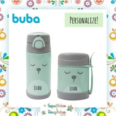 Buba - Kit Gummy Verde com gravação a laser 