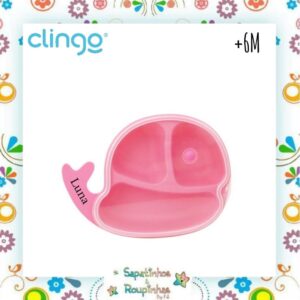 Clingo - Kit Alimentação Rosa com gravação a laser - Imagem 11