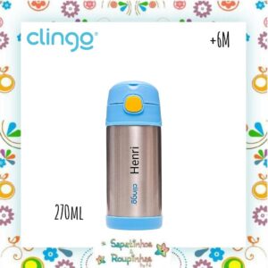 Clingo - Kit Alimentação Azul com gravação a laser - Imagem 6