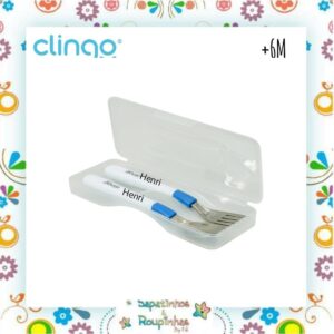 Clingo - Kit Alimentação Azul com gravação a laser - Imagem 9