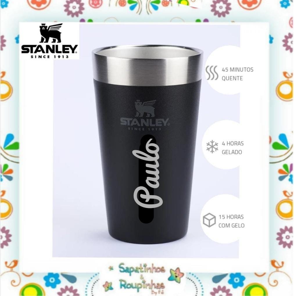 Stanley - Kit Garrafa Térmica e Copo Térmico S/Tampa com gravação a laser - Imagem 5