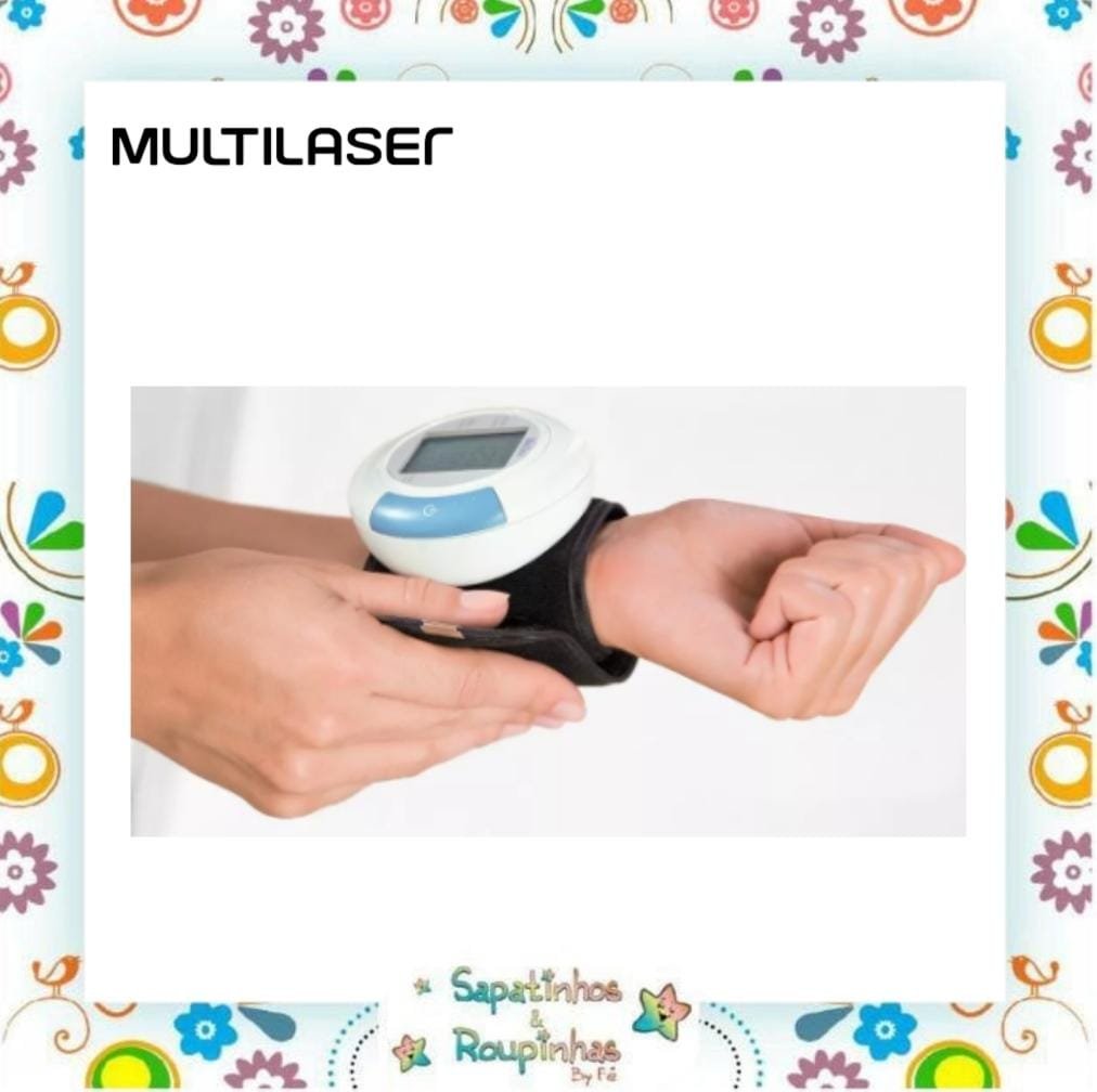 Multilaser - Monitor de pressão arterial digital de pulso - Imagem 2