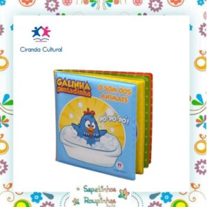 Ciranda Cultural - Livro de Banho Galinha Pintadinha o Som dos Animais  - Imagem 4