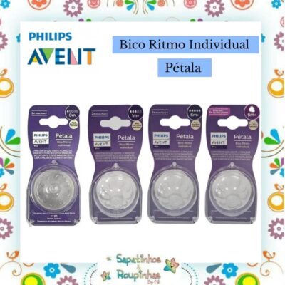 Philips Avent - Bicos Pétala Ritmo Individual 0% BPA