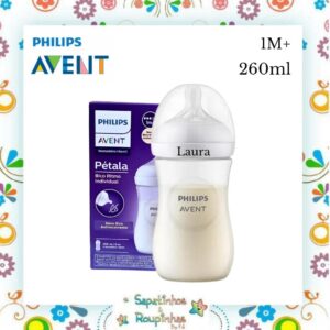 Philips Avent - Mamadeira Pétala 3.0 260ml com gravação a laser  - Imagem 3