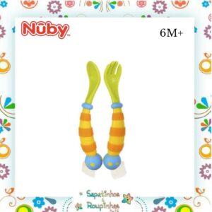 Nûby - Kit Refeição Azul com gravação a laser - Imagem 8