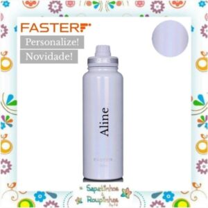 Faster - Kit Garrafa Térmica, Alça e Capa com gravação a laser - Imagem 3