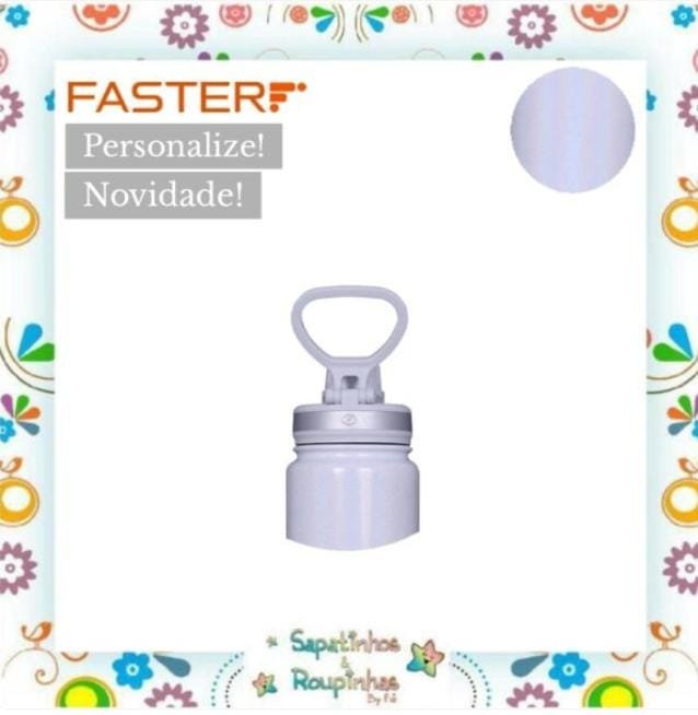 Faster - Kit Garrafa Térmica, Alça e Capa com gravação a laser - Imagem 6
