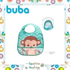 Buba- Kit Refeição Macaquinho com gravação a laser - Imagem 4