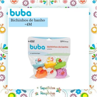 Buba - Bichinhos de banho Patinhos +4M