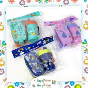 Kit Marmita e copo com Bico Duplo e com gravação a laser - Imagem 6